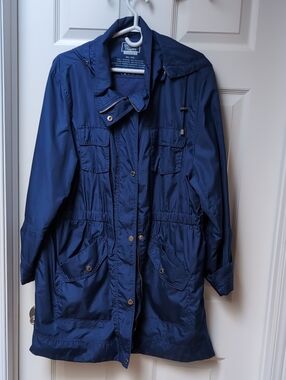 Denver Hayes Navy Utility Anorak Jacket with Hood